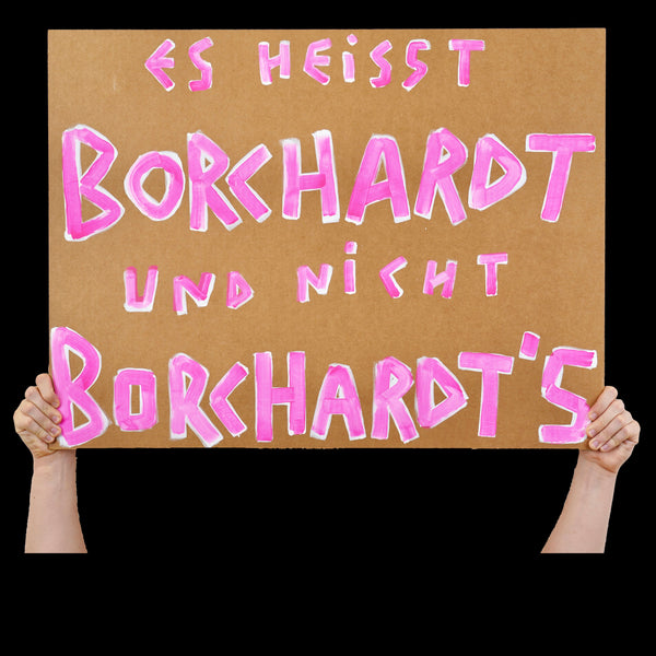 Es heißt Borchardt